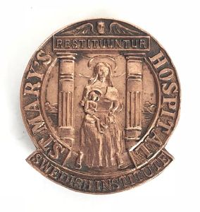 St Mary's Hospital Paddington nurses badge