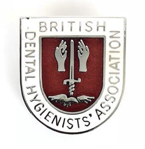 British Dental Hygienist Association BDHA Badge