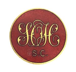 South Oxfordshire Hunt Supporters Club gilt & enamel badge
