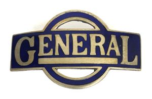 London General Omnibus Company bus driver cap badge by J.R.Gaunt …