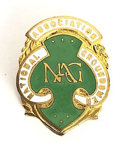 National Association of Groundsmen NAG Sports Ground Union Badge 1934 …