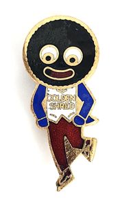 Robertsons Golly skater white waistcoat advertising badge