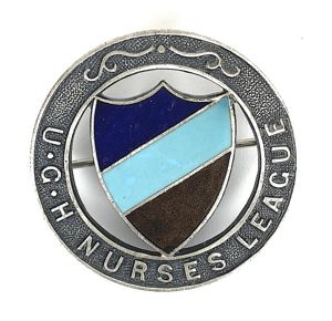 University College Hospital UCH nurses league badge