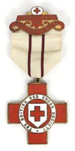 British Red Cross Society Proficiency in Nursing medal badge 01420 …