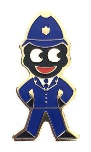 Robertsons 1980 Golly policeman advertising badge