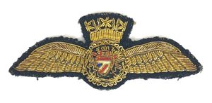 British Airways pilots wing gold bullion cloth uniform badge