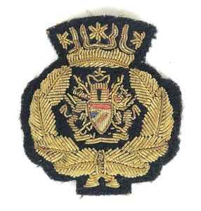 British Airways gold bullion aircrew cap badge