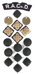 Royal Army Chaplains Department Group of Badges pre 1952