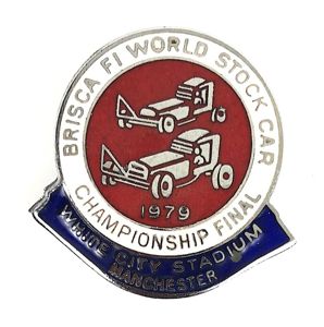 Brisca 1979 Stock Car Racing Championship Final Badge White City …