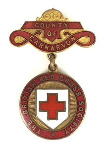 WW1 British Red Cross Society County of Carnarvon Detachment 62 …
