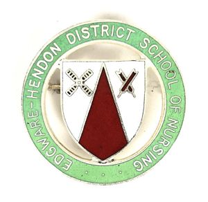 Edgware - Hendon District School of Nursing Badge