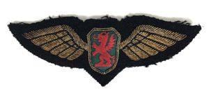 Caledonian Airways Pilot Wings Uniform Badge 1961 to 1970