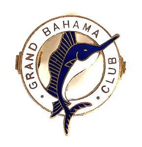 Butlins Grand Bahama Club Vacation Village Badge c.1950 to 1952