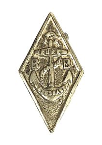 Boys Brigade one year efficiency service diamond badge 1904 to …