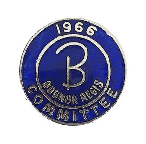 Butlins 1966 Bognor Regis holiday camp committee badge