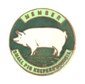 Ministry of Food Small Pig Keepers Council Member Club Badge …