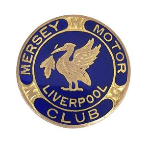 Mersey Motor Club Liverpool Members Lapel Badge pre-1916