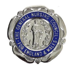 General Nursing Council State Registered Nurse 1957 SRN Badge