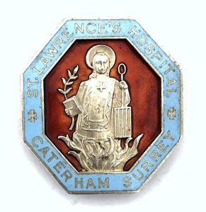 St. Lawrence's Hospital Caterham Surrey Psychiatric Nursing Qualification Badge