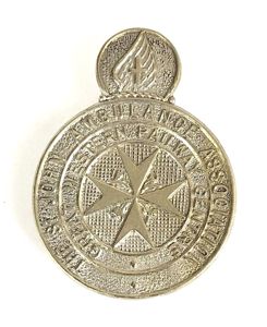 Great Western Railway Centre St John Ambulance Association GWR pin …