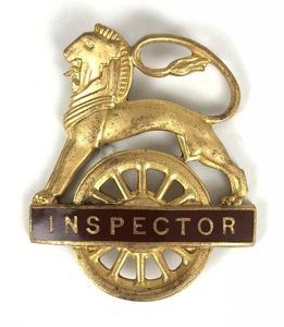 British Railways Western Region INSPECTOR cap badge