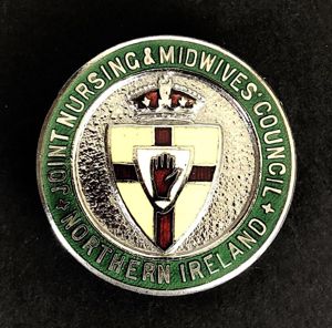 Joint Nursing & Midwives Council Northern Ireland Badge Named