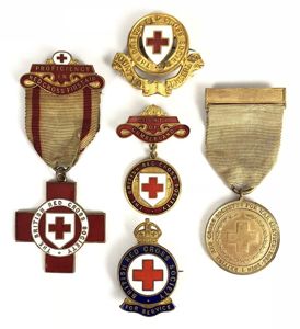WW1 British Red Cross Society County of Cumberland group of …