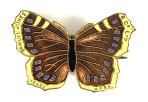 Samuel Jones & Co Ltd Butterfly Trade Mark Badge Gummed …