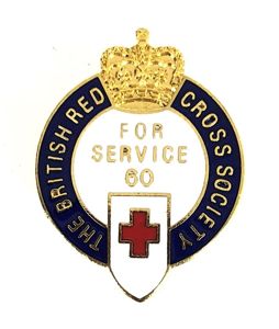 British Red Cross Society for 60 years service badge