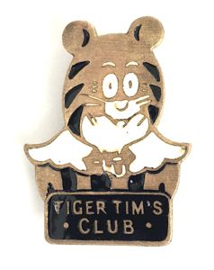 Tiger Tim's weekly comic childrens club membership badge by Roden …