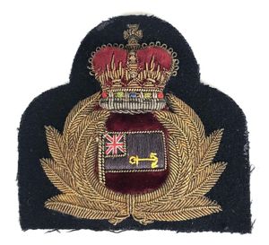 Royal Maritime Auxiliary Service RMAS Officers Cap Badge