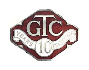 Girl's Training Corps GTC 10 Years Service Badge