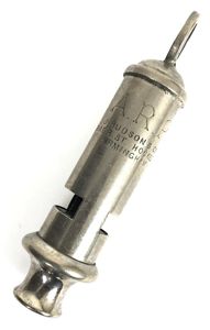 WW2 Air Raid Precautions ARP Whistle by J.Hudson