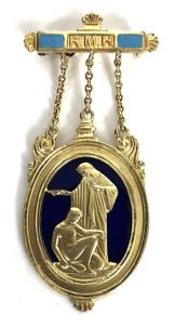 Royal Masonic Hospital Lady Patrons RMH 1953 hallmarked silver gilt …