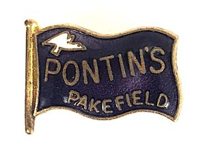 Pontins Holiday Camp Pakefield enamel flag badge Lowestoft