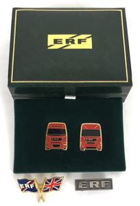 ERF Edwin Richard Foden Truck Manufacturers set of commemorative badges