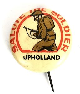 Salute The Soldier Up Holland Skelmersdale wartime fundraising badge