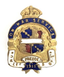 Bowley Preece & Company Ltd Birmingham 1915 on war service …