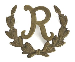 British Army Rangetaker Gunner R script in Wreath proficiency trade …