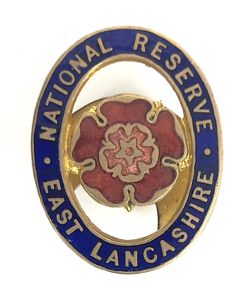 WW1 National Reserve East Lancashire Badge