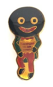 Robertson Golly Standard Pro-Pat 1960 design badge