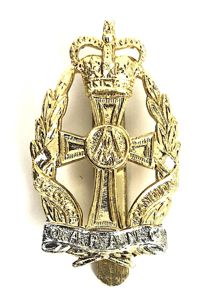 Queen Alexandra's Royal Army Nursing Corps QARANC anodised cap badge