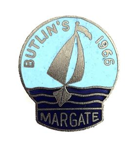 Butlins 1966 Margate Holiday Camp yacht badge
