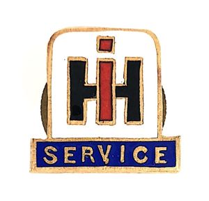 International Harvester Service tractors & agricultural screw back badge 1902 …
