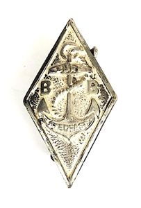 Boys Brigade one year efficiency service diamond badge 1904 to …