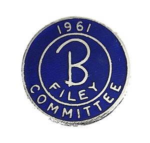 Butlins 1961 Filey Committee Badge