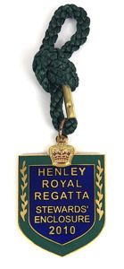 2010 Henley Royal Regatta stewards enclosure badge