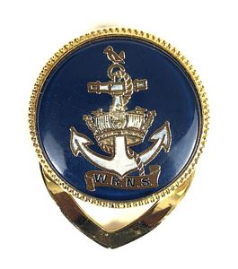 Womens Royal Naval Service WRNS scarf clip badge