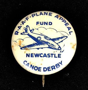 RAAF Plane Appeal Fund Newcastle Canoe Derby 1941 Spitfire fund-raising …