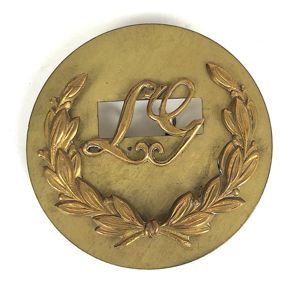 British Army Lewis Gunner LG thin script in wreath proficiency …